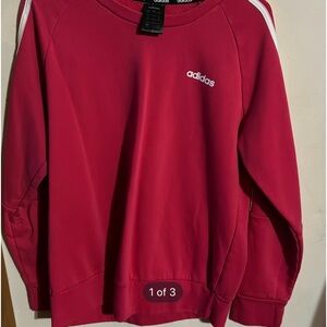 Adidas sweat shirt size medium